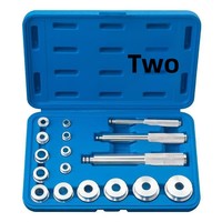 Kit de 17 outils de réparation automobile en alliage d'aluminium pour l'installation et le retrait de petits roulements