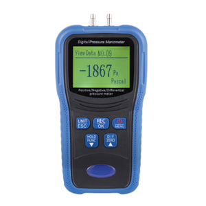มาตรวัดความดันดิจิทัล DP ความแม่นยำสูง ± เกจวัดความดันต่าง206.8 kPa ที่มีความละเอียด0.1 kPa - Product Image 2