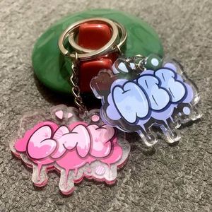 Trending Japan Photo Laser Cut Plastic Design Customised Clear Printed <b>Anime</b> Glitter <b>Keychain</b> - Product Image 4