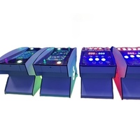 Machine de jeu d'arcade personnalisée pour 2 joueurs, attrapez la lumière, 5 jeux en 1, machine de jeu à tickets