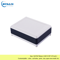 Boîtier de connexion électrique en aluminium pour bricolage, boîtier de jonction électronique en aluminium, boîtier d'amplificateur 126*96*50mm
