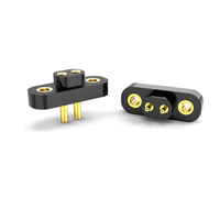 4mm Pitch 1A Current 2-32Pin Male and Female Pogo Pin Connector Standard Screw Hole Plug-in Connector