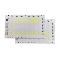 Prix de gros 2 ans de garantie 6000K 220V 100W AC DOB SMD led module PCB board 50watt Module LED en gros
