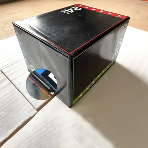 Adjustable Plyometric Box Black Jump Box Jump Crossfit