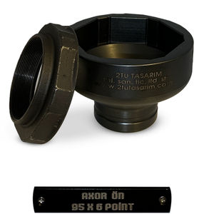 ซ็อกเก็ตขันน็อตเพลาหนัก 95x6, สำหรับเพลาหน้า - Product Image 2