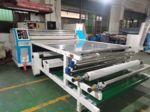 J kumaş tekstil takvim yağ tankı rulodan ruloya ısı baskı merdanesi süblimasyon ısı Transfer makinesi - Product Image 4