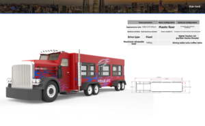 Carrito de catering móvil totalmente eléctrico con diseño personalizable, para operaciones de negocios de alimentos, venta ambulante y entrega de comida. - Product Image 2