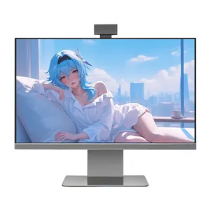 27 Inch Alles In Één Computer I5 Chip 8 + 256 Gb Hd Display Ingebouwde Luidspreker En Wifi Ultra Dunne Bezel 2K/4K Optioneel