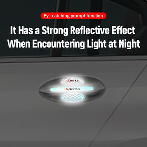 8 Uds. Pegatinas reflectantes autoadhesivas para <span class=keywords><strong>coche</strong></span>, Universal manija de <span class=keywords><strong>puerta</strong></span>, cubierta protectora contra arañazos, <span class=keywords><strong>protector</strong></span> de pintura para <span class=keywords><strong>puerta</strong></span> de <span class=keywords><strong>coche</strong></span> - Product Image 3