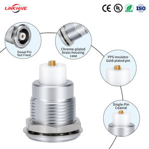 Connettore a Mezzaluna Personalizzato ERA Maschio/Femmina Circolare 1 PIN Push-Pull Autobloccante Serie S Connettore Coassiale Compatibile con LEMO - Product Image 5