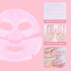 Productos para el Cuidado de la Piel OEM, Mascarilla Facial de Hidrogel Rosa con Colágeno Bio, ADN de Salmón y PDRN para Tratamiento Nocturno Profundo - Product Image 5