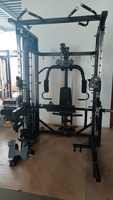 Équipement de musculation commercial pour la maison Tornado Fitness Steel Q235 SM 1 Model Power Rack Machine Smith multifonctionnelle Bancs 3mm