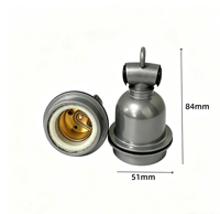 Douille de lampe en céramique étanche et résistante à la chaleur, isolation lumineuse, support de lampe pour poulailler, équipement d'élevage