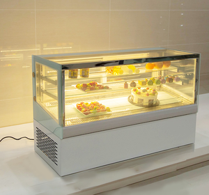 Tủ trưng bày bánh cao cấp RUITAI, kiểu đứng, dùng cho cửa hàng, quầy trưng bày bánh mì với đèn LED - Product Image 3