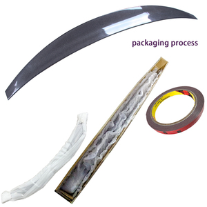 For B8 Sedan Style Carbon Fiber Rear Spoiler Trunk Wing 2008-2011 - Product Image 6