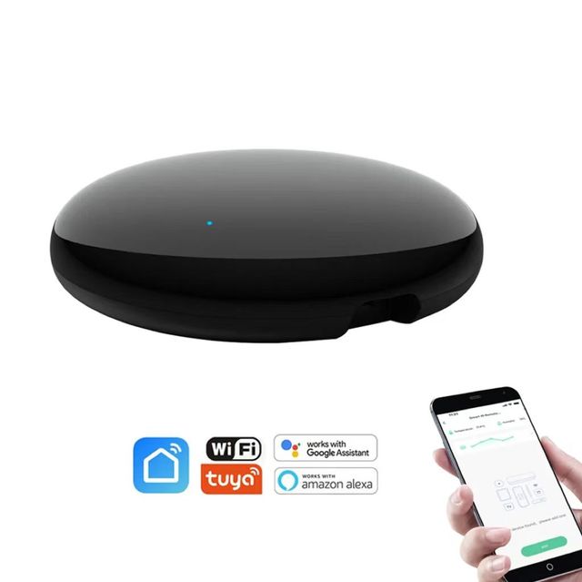 Tuya Wifi IR + RF433 Remote Controller Learning Function Universal Smart Infrared Remote Control Support Alexa and Google Home