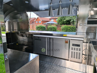 Remorque alimentaire Goeasy avec aménagement de cuisine flexible et solution commerciale