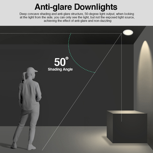 ไฟดาวน์ไลท์ LED แบบฝังบางเฉียบ พร้อมแสงสว่างนุ่มนวล เหมาะสำหรับพื้นที่ภายในบ้านและอาคารพาณิชย์ - Product Image 2