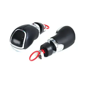 Crystal DSG Schaltknauf Kohle faser Chrom Emblem Hebel verkleidung für VW Audi Polo Golf 7 <span class=keywords><strong>mk5</strong></span> mk7 Sitz - Product Image 1