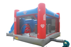 Château gonflable combiné pour tout-petits WINSUN, personnalisable, <span class=keywords><strong>pas</strong></span> <span class=keywords><strong>cher</strong></span>, location, manèges, trampoline, grand château gonflable commercial d'intérieur - Product Image 3