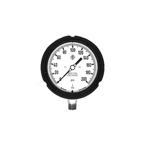 Manomètre McDaniel K9 0-160 Psi en acier inoxydable avec tube et raccord pour usage industriel - Product Image 4