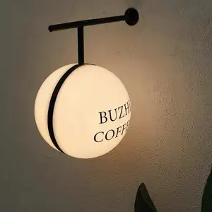 Segno SRY personalizzato ristorante cafe led segno illuminato led light box segnaletica proiezione segno