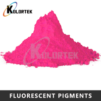 Pigment fluorescent néon à base d'eau Kolortek pour peinture, couleurs de résine
