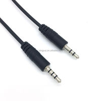 Kurzes 0,5 m 3,5mm Jack Audio Aux-Kabel für Samsung Car Head phone Speaker Stecker-Stecker-Anschluss für Computer anwendungen