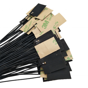 Factory Customization 433Mhz Internal FPC Flexible Black <b>Patch</b> Adhesive Antenna 6dbi with 10cm <b>Cable</b> and UFL Connector - Product Image 3