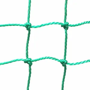 Сетка из ПЭ/нейлона/полиэстера, сетка с узелком, Спортивная защитная сетка, пластиковая сетка с индивидуальным цветом и размером