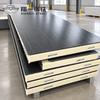 Panel Sandwich PU, Panel Sandwich dengan Permukaan Baja, Penjualan Panas Panel Sandwich Busa Polyurethane PU