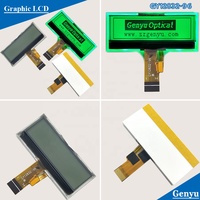 Écrans Lcd graphiques, carrés et ronds programmables Stn Fstn 12864, 128x64, 128X64, affichage Lcd, Oem, écran Lcd personnalisé