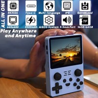 Nouvelle console de jeu portable Powkiddy RGB20S R36S rétro avec écran IPS de 3,5 pouces, système open source, console de poche