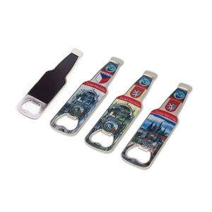Household Decor Souvenir 3D Metal Bottle Opener <b>Fridge</b> Magnet Custom - Product Image 1