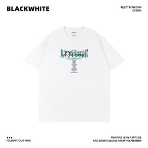 Camiseta Blanca Unisex Q122, Impresión por Transferencia de Calor, 100% Algodón Jersey, Transpirable, Informal, Manga Corta - Product Image 4