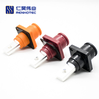 Connecteur de stockage d'énergie 6mm 8mm 12mm batterie prise de câble d'alimentation cc IP67 courant élevé 100A 200A 350A 500A pour ESS
