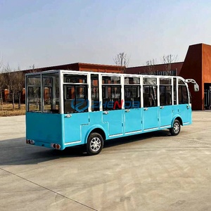 Autobús Turístico Eléctrico Personalizado al Mejor Precio, con Certificación CE, Diseño de Bajo Ruido, para Campos de Golf, Parques y Campus - Product Image 1