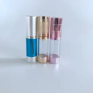 15ml/30ml/50ml/100ml Cosmetic Glass Airless Pump Bottle