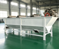 Cuve de lavage flottante en plastique pour la séparation des étiquettes de flocons PET et le retrait du sable des films PP, HDPE, LDPE