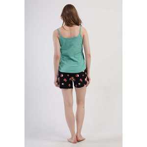 Women's Empire Waist Chiffon Wrap <b>Skirt</b> Korean Style Short Oval Strap <b>Skirt</b> Sequins Print Decoration XS Size <b>for</b> Spring <b>Summer</b> - Product Image 1