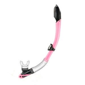 שנורקל צלילה זול ציוד שנורקלינג יבש מקצועי מסיליקון צינור צלילה מתחת למים למבוגרים גברים נשים - Product Image 2