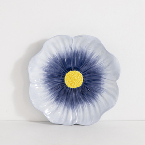 Ensemble de vaisselle en céramique 3D à fleurs en relief, écologique, passe au lave-vaisselle, blanc, assiette, bol, tasse, combo, hôtel, restaurant, mariage, personnalisé - Product Image 4