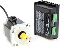 Kit Moteur Pas à Pas Hybride NEMA 34 avec Contrôleur Intégré, Couple Élevé, Étanche, 2 Phases Boucle Fermée/ouverte (DM860H)