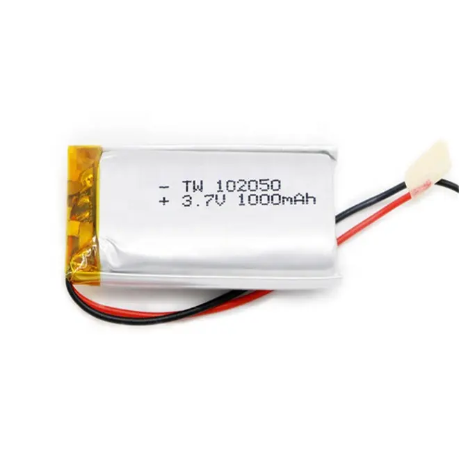 Gegevens Vermogen 3.7V 800Mah Oplaadbare Batterij Lipo Batterij 102050 Li-Ion Polymeer Batterij