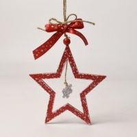 Décorations de Noël faites à la main en MDF : Panneaux suspendus et accessoires rennes