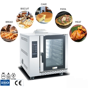 Horno de Convección Eléctrico/a Gas para Repostería, Certificado CE ETL, Automático, de Aire Caliente, para Pasteles, Galletas y Pan, Comercial - Product Image 1