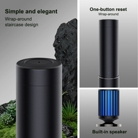 Diffuseur d'arômes d'huiles essentielles entièrement en métal télécommandé Machine de diffuseur de parfum pour hôtel commercial