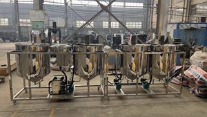 Équipement de raffinage d'huile de coco, machine de raffinage d'huile tropicale, mini-raffinerie d'huile pour la production quotidienne - Product Image 3