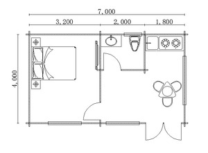 Kits de Cabines Modulaires Préfabriquées <span class=keywords><strong>en</strong></span> <span class=keywords><strong>Bois</strong></span> Traditionnelles et Économiques pour Hôtels, Villas et Maisons <span class=keywords><strong>en</strong></span> <span class=keywords><strong>Bois</strong></span> – Écologiques et Élégants avec Mezzanine - Product Image 2