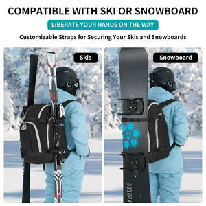 Free sample Outdoor <b>Waterproof</b> Ski <b>Boot</b> Bag Skiing Travel Backpack <b>Boot</b> Backpack Ski <b>Boots</b> Bag <b>for</b> Kids Men Women - Product Image 6